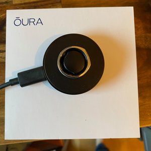 Oura Ring, Size 8,  Silver, 2nd Gen, Great for tracking steps and sleep quality